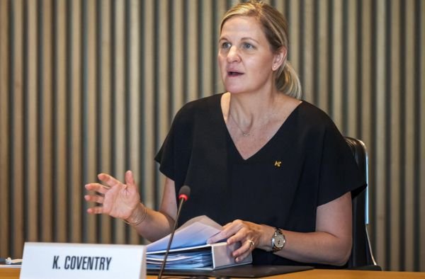 IOC president Kirsty Coventry Calls for Protecting Women’s Category Amid Trans Athlete Debate