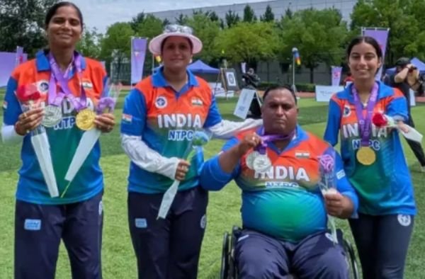 Indian Women’s Compound, Mixed Recurve Teams Win Gold at Para-Archery Asian Championships